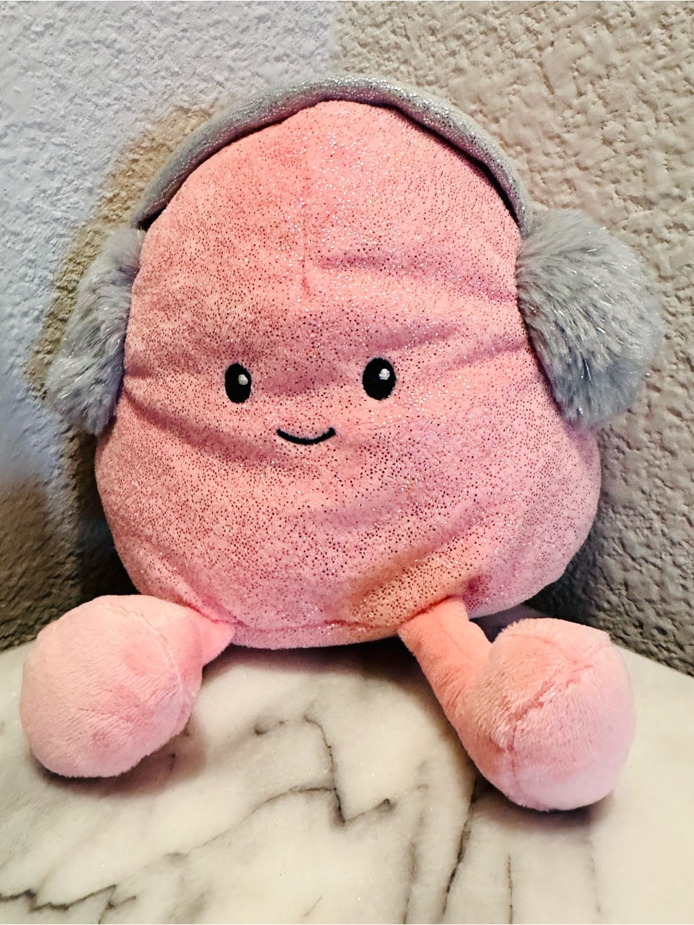 Giggle Scape Sparkle Buddy with Gray Earmuffs